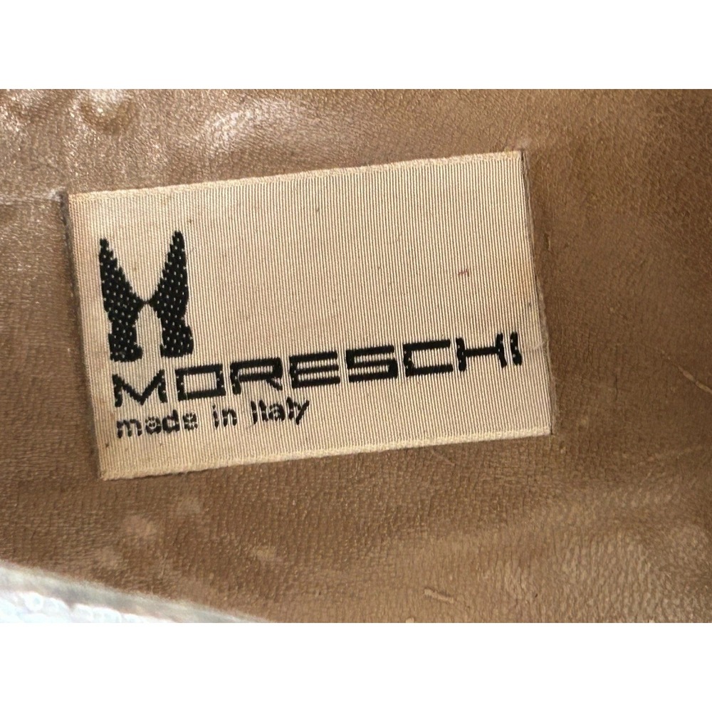 Moreschi Ostrich Leather Loafers Made In Italy Men's Size 13 - Picture 11 of 16